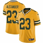 Nike Men & Women & Youth Packers 23 Jaire Alexander Yellow NFL Vapor Untouchable Limited Jersey,baseball caps,new era cap wholesale,wholesale hats